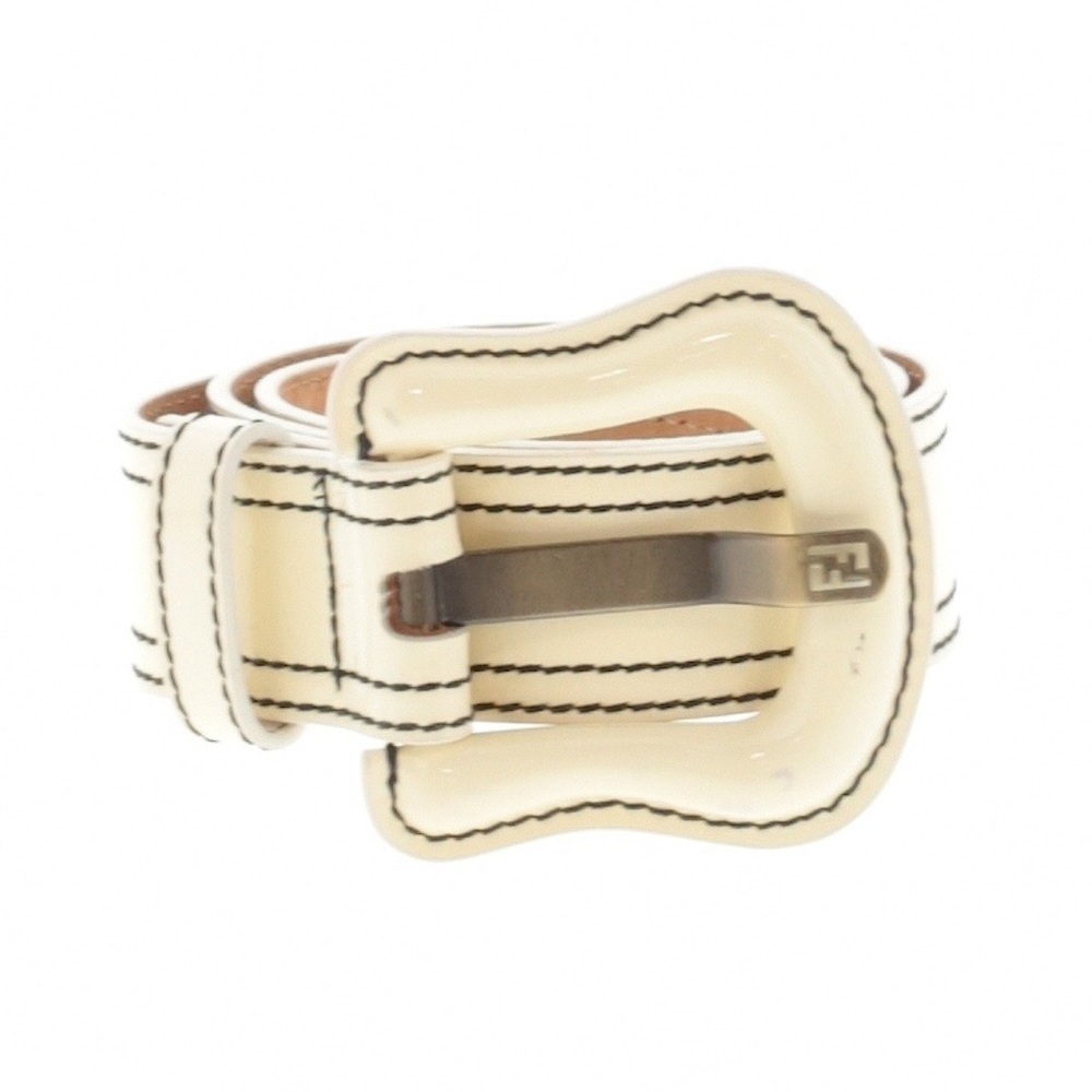 Ivory Fendi Belt